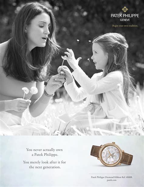 quotes about patek philippe|Patek Philippe ad campaign.